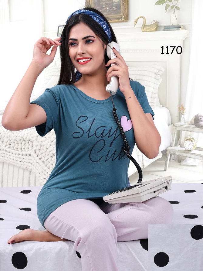 Night Suit Vol 1 Designer Hojiyari Cotton Designer Top And bottom Full Set Available in Wholesale Price